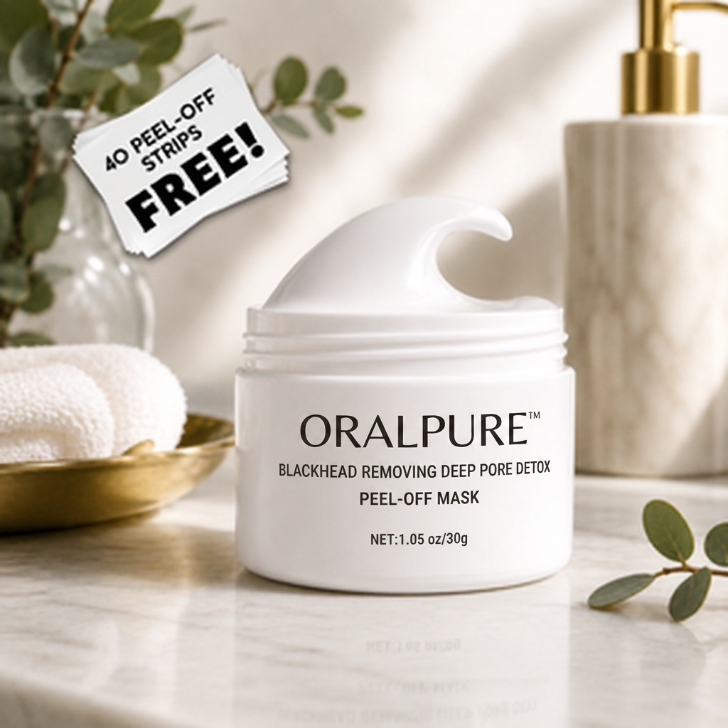 1 Jar of OralPure Skin peel-off mask