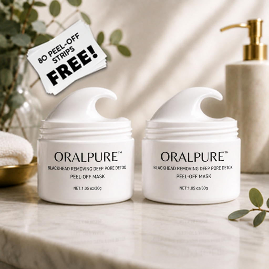 2 Jars of OralPure Skin peel-off mask